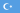 Flag of Xinjiang Uyghur (East Turkestan).svg