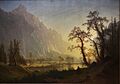 HRSOA AlbertBierstadt-Sunrise at Glacier Station
