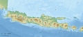 Indonesia Java relief location map