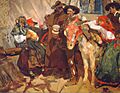 Joaquín Sorolla-Aldeanos leoneses-1907