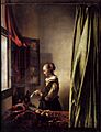 Johannes Vermeer - Girl Reading a Letter at an Open Window - WGA24614