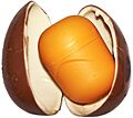 Kinder egg open