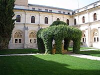 La Vid - Monasterio de Santa Maria, claustro 07