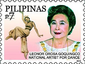 Archivo:Leonor Orosa-Goquingco 2010 stamp of the Philippines