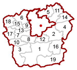 Archivo:Map at carinthia klagenfurt land municipalities