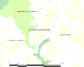 Map commune FR insee code 14573