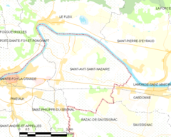 Map commune FR insee code 33378.png