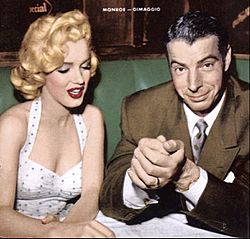Archivo:Marilyn Monroe Joe DiMaggio January 1954