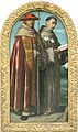 Moretto, santi bonaventura e antonio