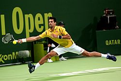 Archivo:Novak Djokovic, Qatar Open 2016