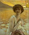 Paul chabas - retrato de senhora 01