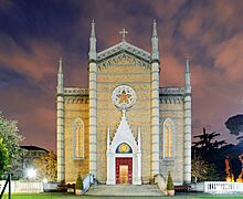 Roma - chiesa di San Tommaso Moro - facciata