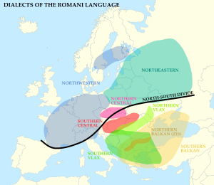 Archivo:Romany dialects Europe