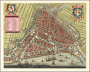Archivo:Rotterdam Map by Frederick De Wit c1690