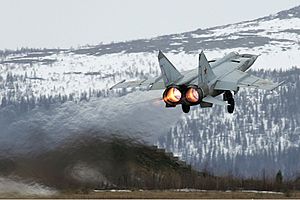 Archivo:Russian Air Force Mikoyan-Gurevich MiG-25RB Pichugin-1