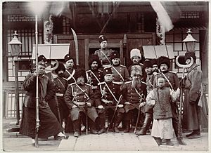 Archivo:Russian soldiers during the boxer rebellion