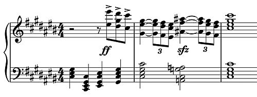 Archivo:Salome opera dissonant chord