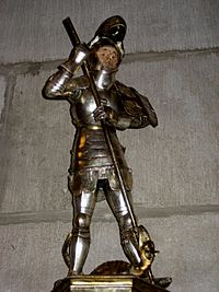 Archivo:Sant Jorge de plata sculpture