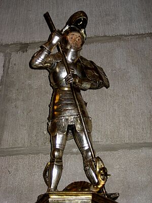 Archivo:Sant Jorge de plata sculpture