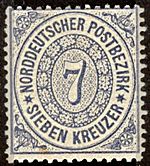 Archivo:Stamp of North German Confederation