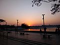 Sunrise at Kankaria Lake Ahmedabad