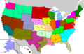 US Roman Catholic dioceses map