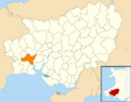 Wales Carmarthenshire Community St Clears map