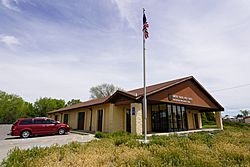 Waterflow, New Mexico, United States Post Office, May 2019.jpg