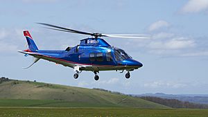 Agusta A109S Grand helicopter G-MSVI (8708315132).jpg