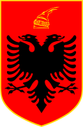 Albania state emblem