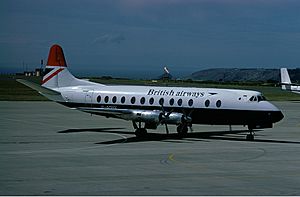 Archivo:British Airways Vickers Viscount Marmet-1