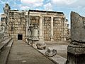 Capernaum synagogue by David Shankbone