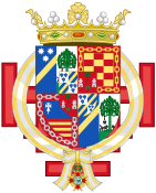 Coat of Arms of Cristóbal, 10th Marquis of Villaverde.svg