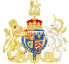 Escudo de Guillermo, duque de Gloucester y Edimburgo