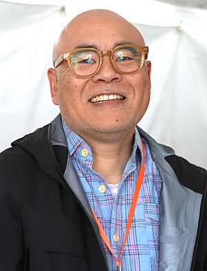 Archivo:Dan Santat at LA Times Festival of Books 2025 (cropped)