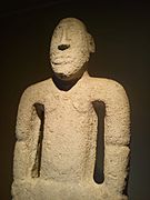 Estatua de piedra. Cultura Diquis. Costa Rica