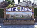 Fuente en la entrada de Cúllar Vega (Granada)