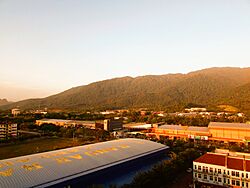 Golden Glow over Mount Bujang Melaka, Perak, Malaysia.jpg