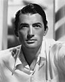 Gregory Peck 1940s studio publicity portrait