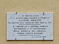 I Serèi de Srua (Giüstéxine)-Tàrga da nàscita de Dumenegu di Serèi 01