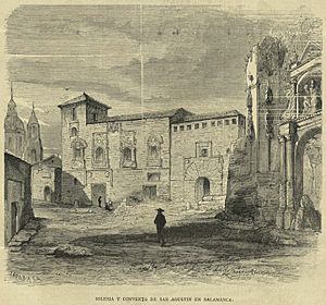 Archivo:Iglesia y convento de San Agustín en Salamanca, de Urrabieta