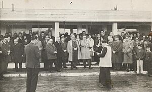 Archivo:Inaguración primer Hospital de Renaico