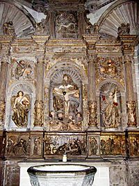 Archivo:Jaca - Catedral - Interior - Retablo06