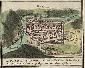 Archivo:Kars - Verschiedene Prospecte der vornemsten Städten in Persien (cropped)