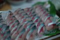 Korean cuisine-Godeungeo hoe-Sliced raw mackerel-01