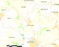 Map commune FR insee code 29119