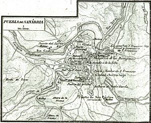 Archivo:Mapa de Puebla de Sanabria, 1863, por Francisco Coello