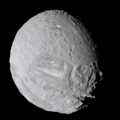 Miranda mosaic in color - Voyager 2