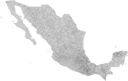Municipalities of México (black borders).svg