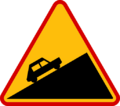 PL road sign A-23
